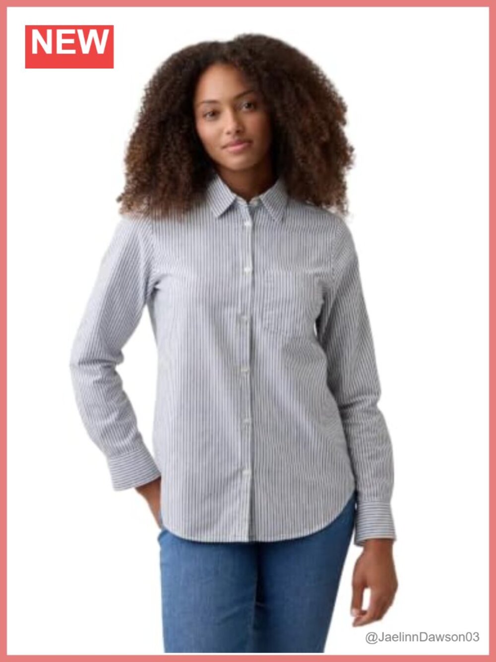 Classic Oxford Button Down Shirt Long Sleeve Collared